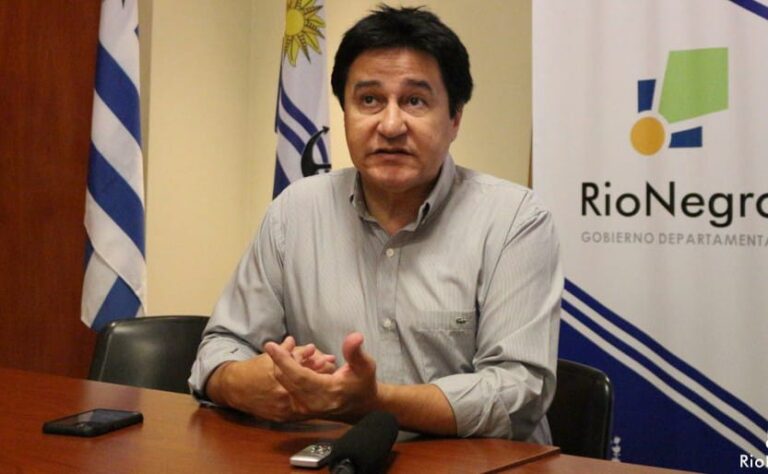 Adrian Stagi. Foto Intendencia de Río Negro.