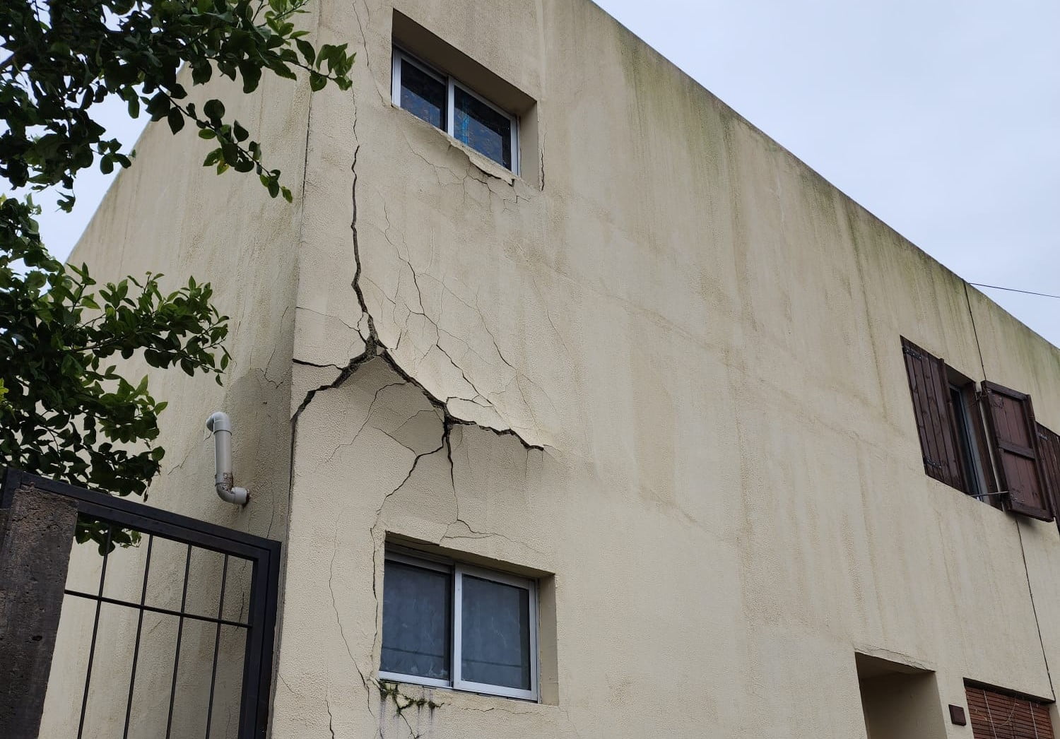 Daños en casas de COVISIN 6