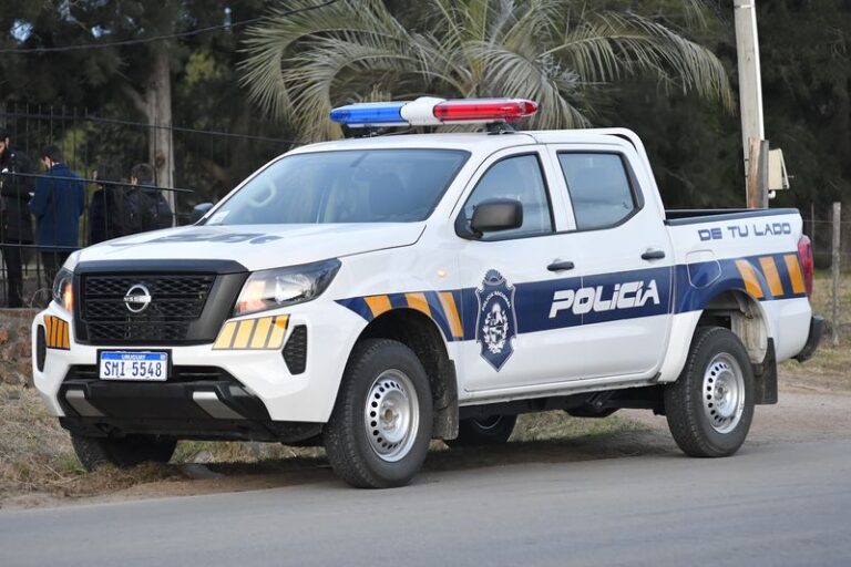 Camioneta de Policía.